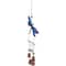 24" Purple & Bronze Dragonfly Outdoor Garden Windchime